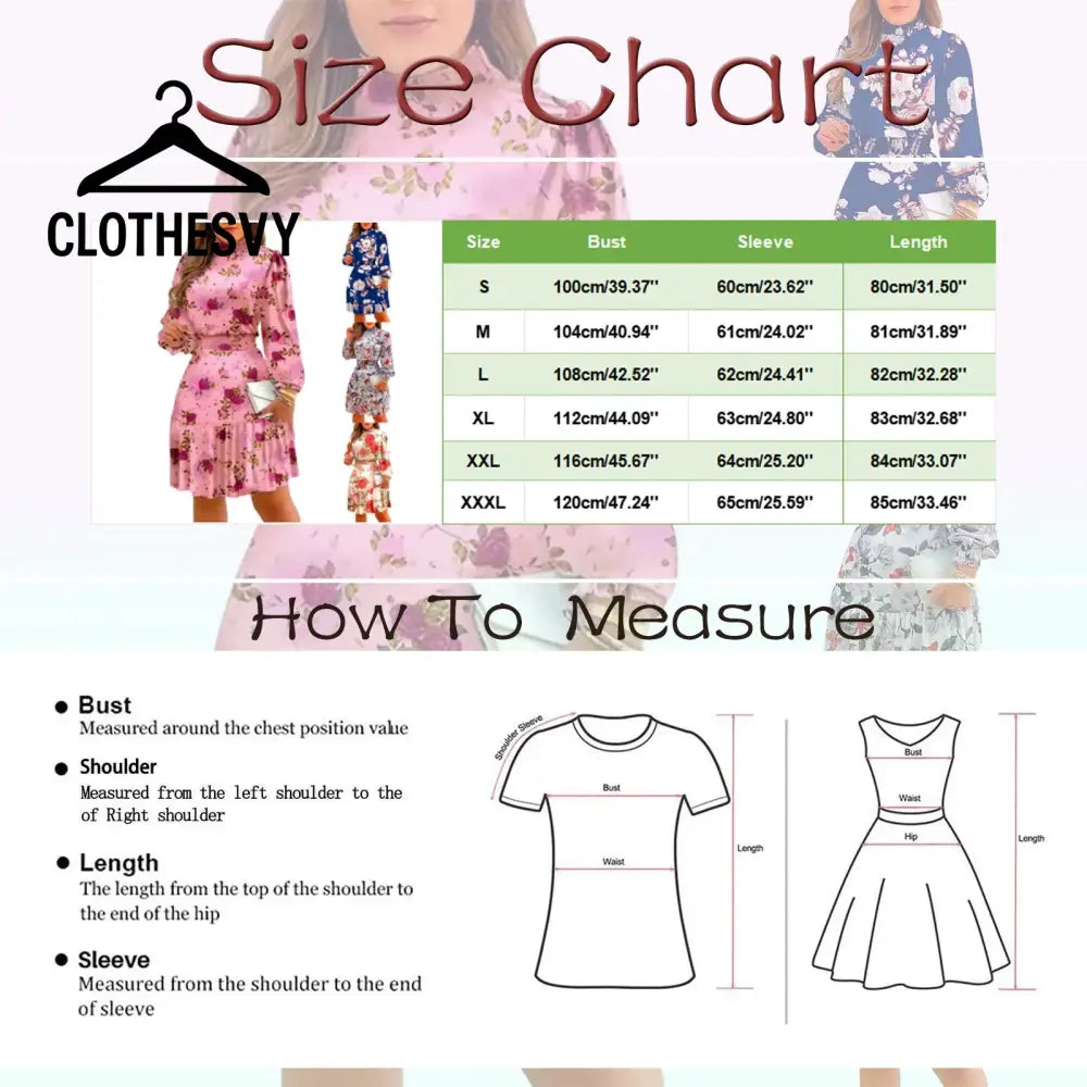 Clothesvy Women Floral Ruffle Maxi Dress Summer Elegance Clothing